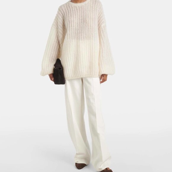 Toteme Mohair and wool-blend sweater - Picture 1 of 7